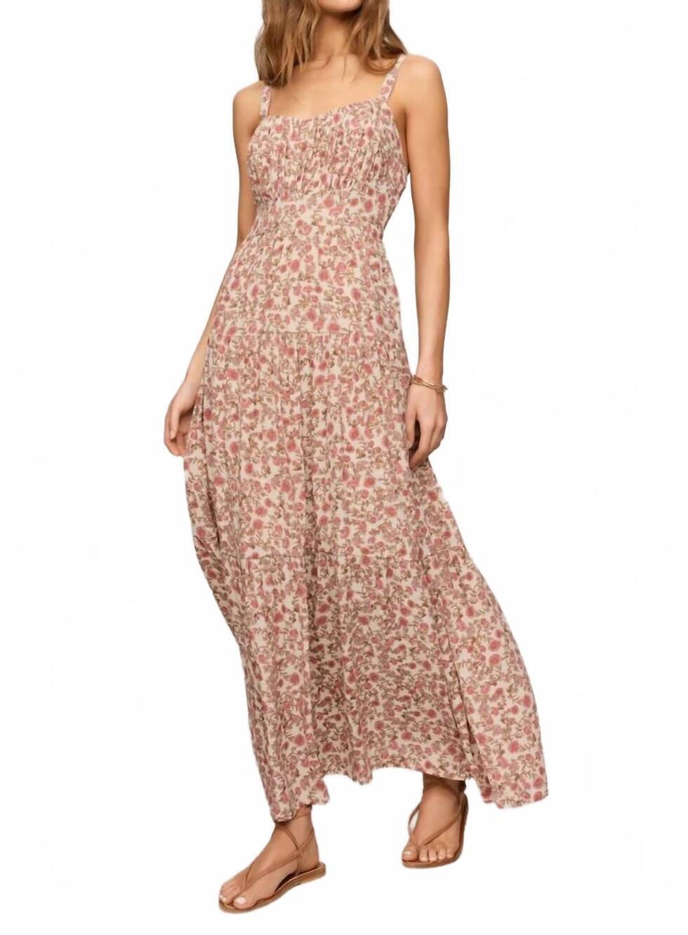NEW Z SUPPLY mindy maxi dress in multi-color floral